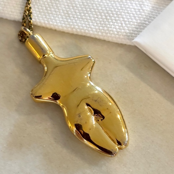 CHLOE “Femininities” Necklace chain and pendant - Picture 4 of 12